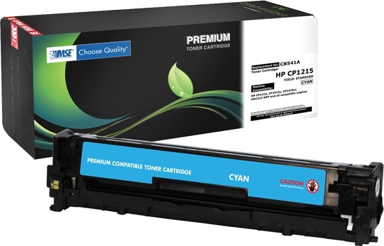 Картридж для принтера и МФУ MSE CB541A CP1215/1515 Blue