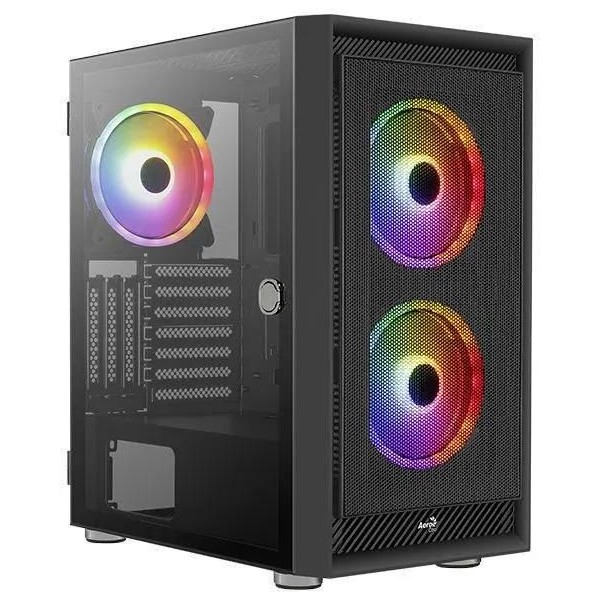 Корпус AeroCool Graphite-G-BK-v2 Midi-Tower черный [accm-pb24033.11]