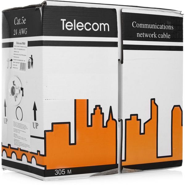 Сетевой кабель Telecom UTP4-TC305C5EN-CCA-IS 305м